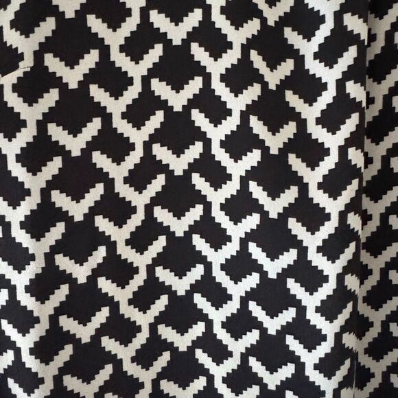 Anthropologie DanielRainn Sleeveless Black White Abstract Size 1X# 2511 - Picture 7 of 12